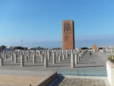 Place du mausolée de Rabat