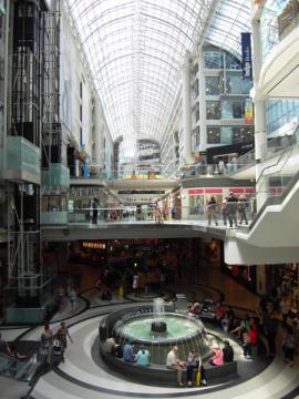 Un mall canadien