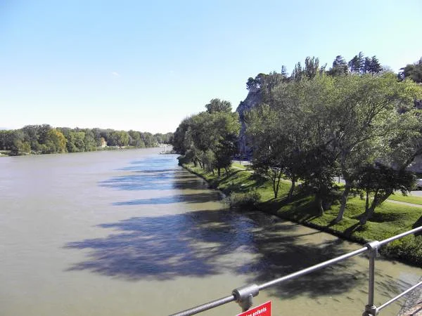 Les abords du Rhône — Pont Saint-Bénezet (France)