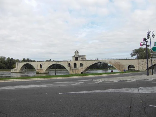 Vue générale Pont d'avignon — Pont Saint-Bénezet (France)