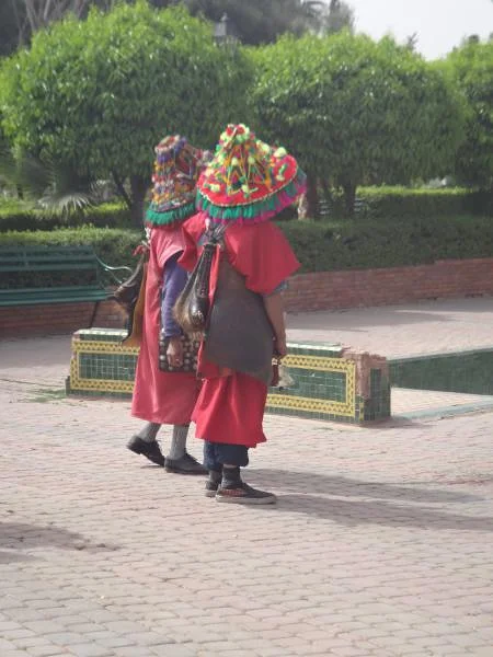 Tenues traditionnelles berbères — Marrakech (Maroc)