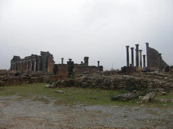 Vestiges romains — Site archéologique de Volubilis (Maroc)