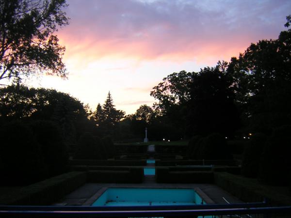 High Park au coucher du soleil