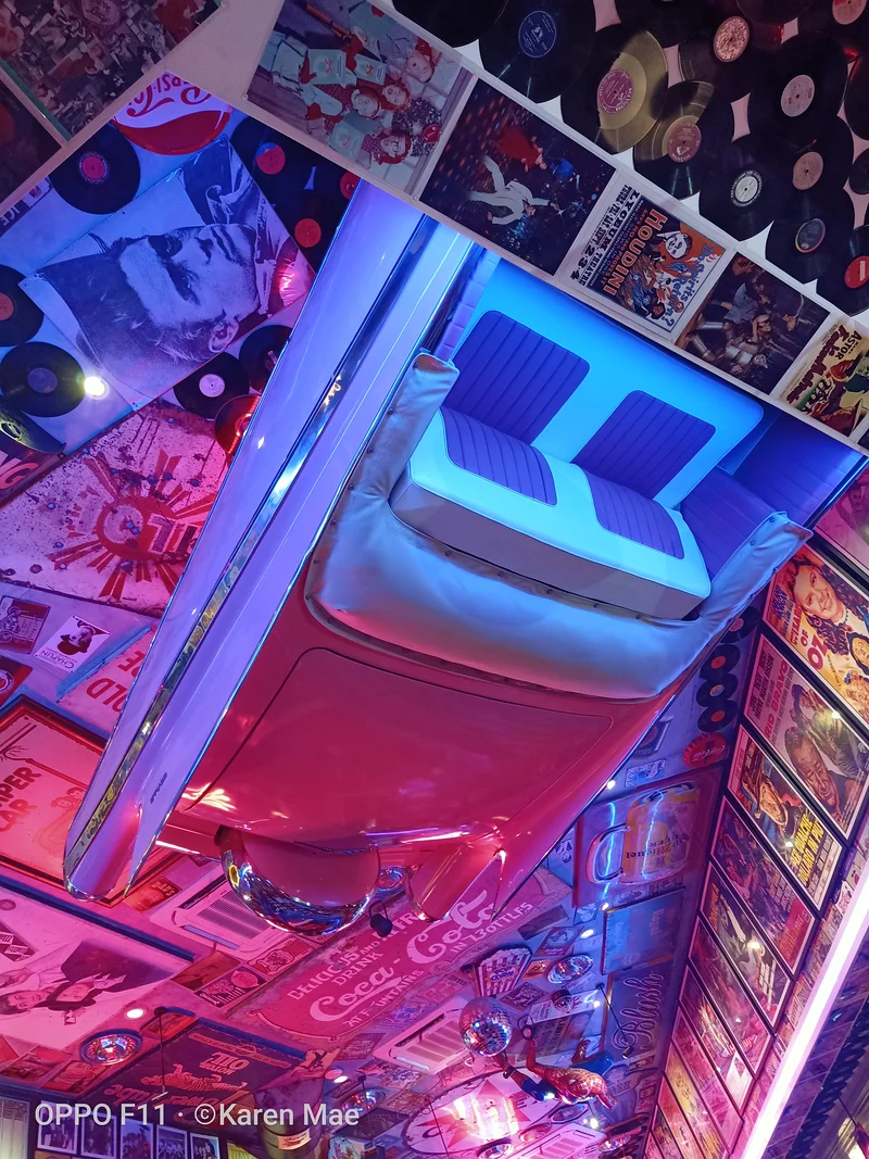 Upside down car 