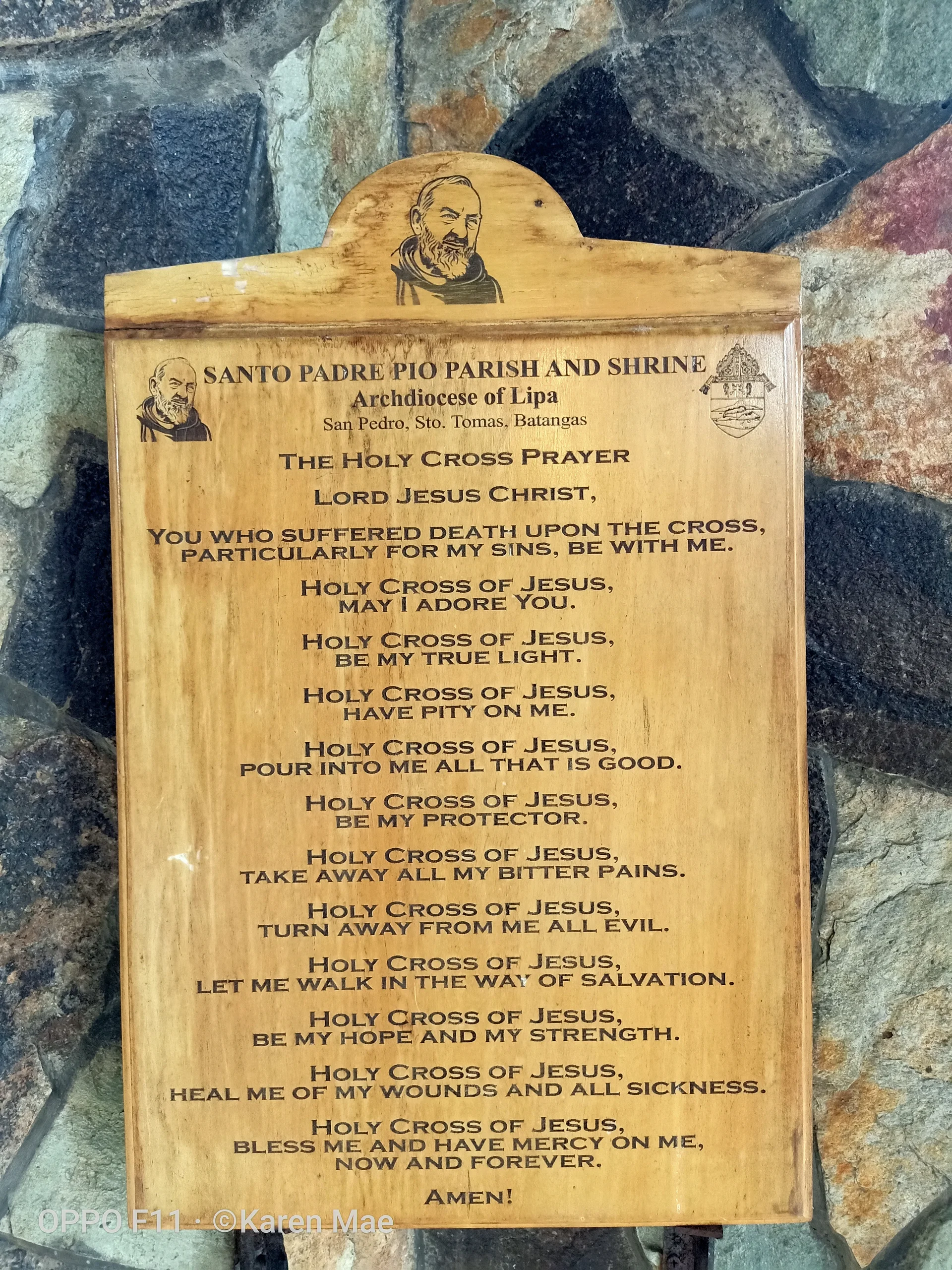 Holy Cross prayer  (Philippines)