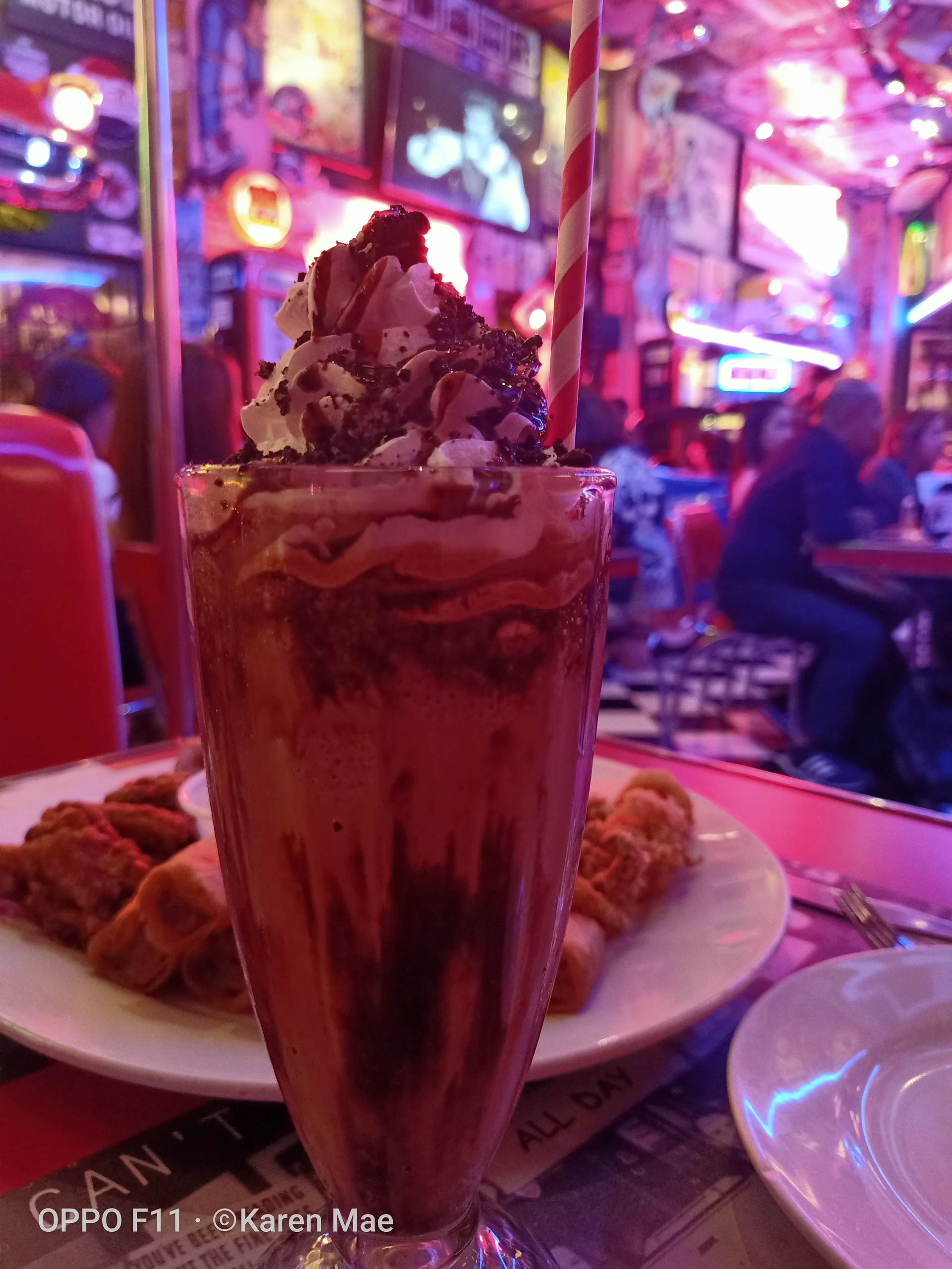 Frappe coffee.  (Philippines)