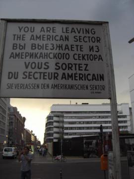 Checkpoint Charlie, trace du passé