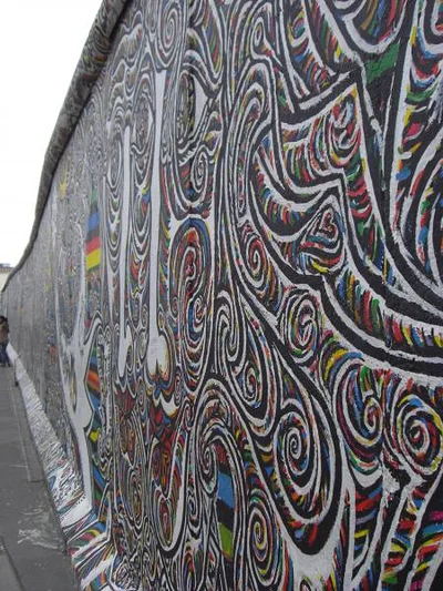 East Side Gallery sur le Mur de Berlin