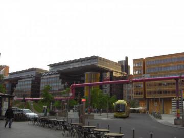 Architecture moderne de Berlin