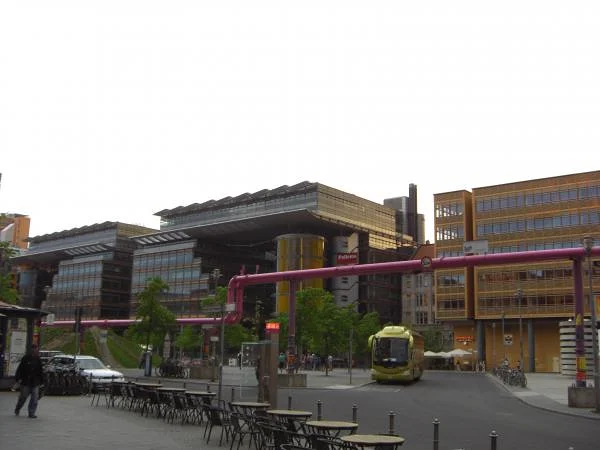 Architecture moderne de Berlin