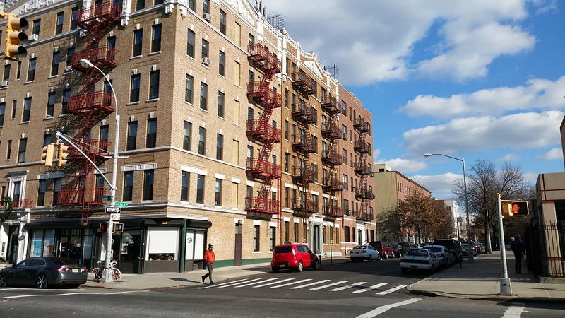 Bâtiment typique US - Williamsburg — New-York (Etats-Unis)