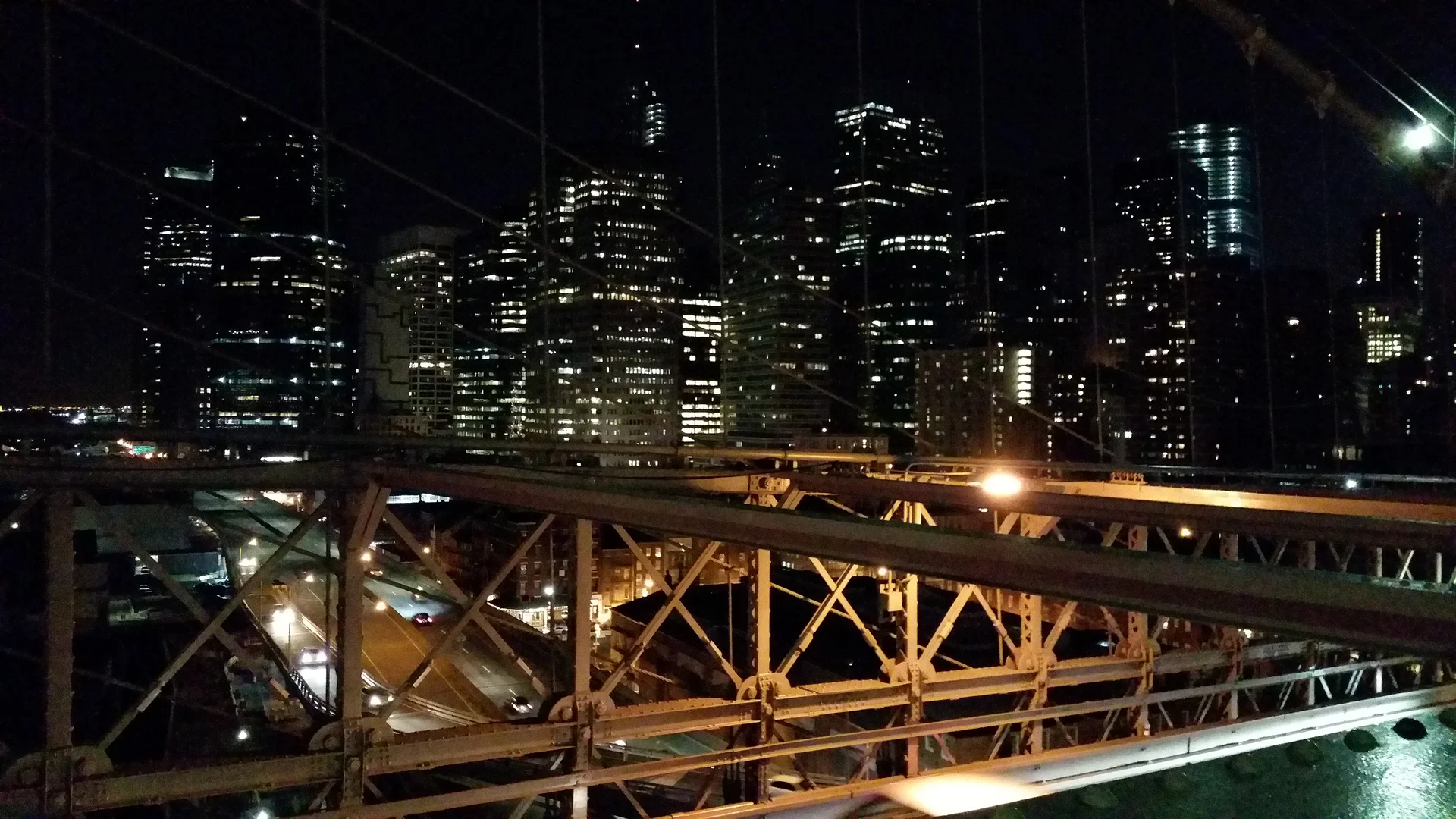 Manhattan de nuit Manhattan de nuit — New-York (Etats-Unis)