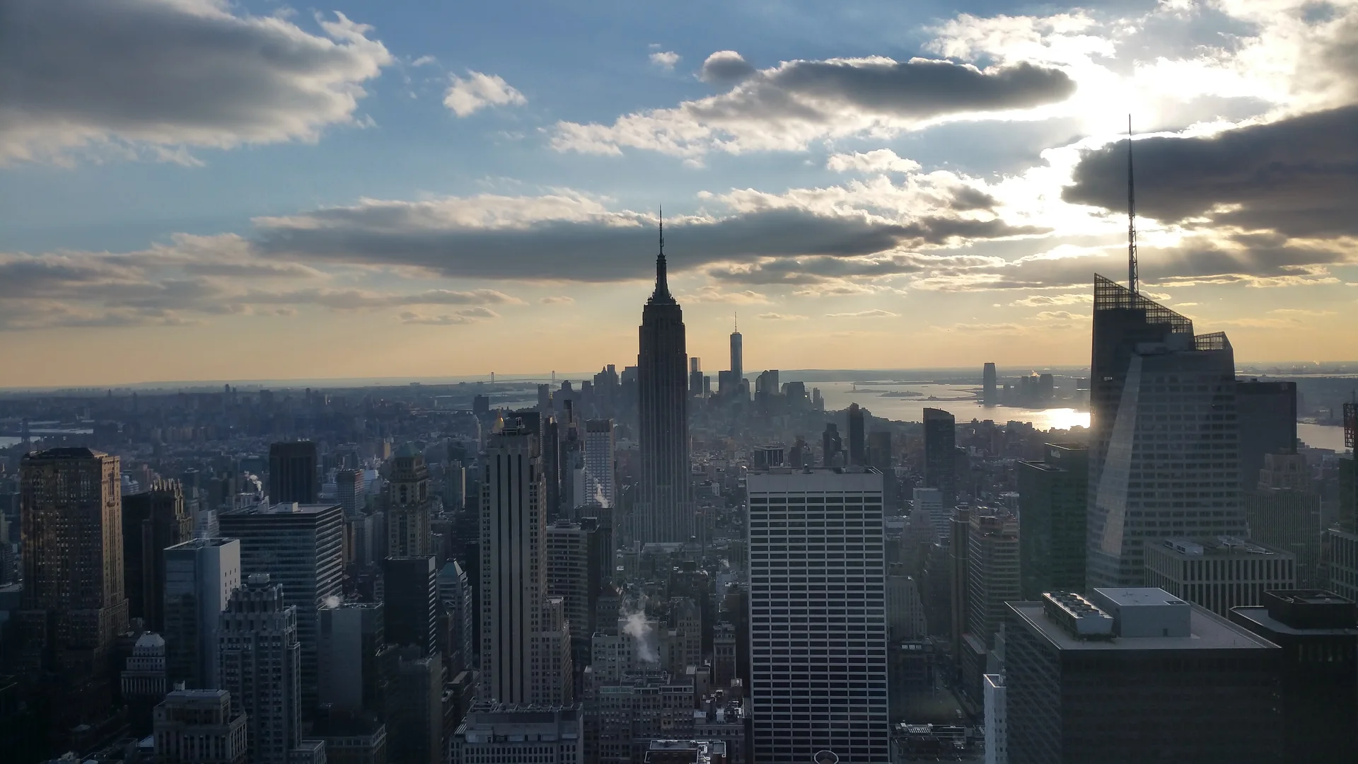 Panorama sur Manhattan Panorama sur Manhattan — Empire State Building (Etats-Unis)