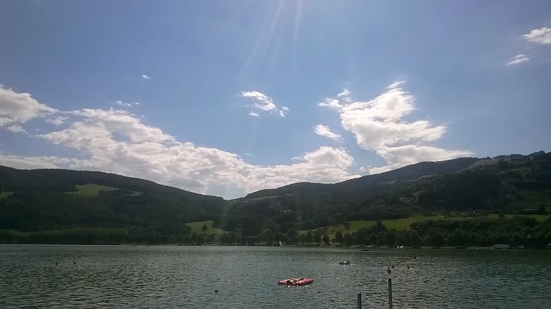 Un lac en Styrie (Autriche)