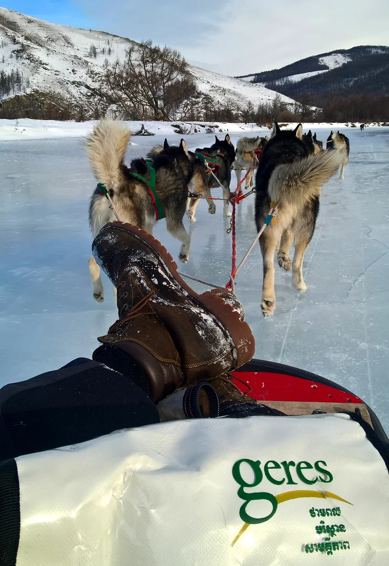 GERES dans la neige copyright GERES