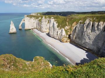 Etretat et ses falaises