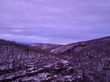 La vallée du monastère de Motsaméta 