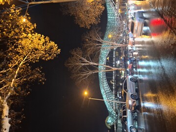 Le pont de la paix à Tbilissi