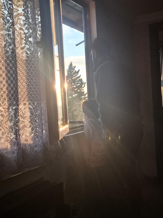 Vue d’une maison à Samtredia, région Iméréthie 