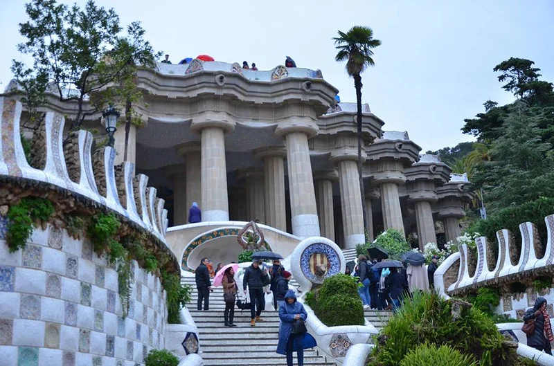 Le parc Güell à Barcelone — Parc Güell (Espagne)