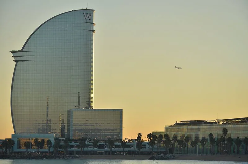 Vue de la Barceloneta — Plage de la Barceloneta (Espagne)