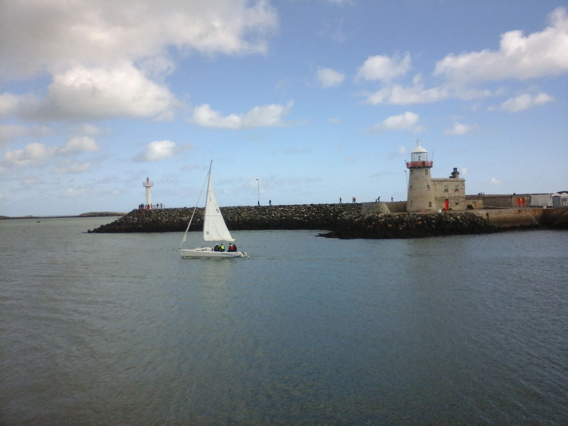 Le phare de Howth — Port de Howth (Irlande du Sud)
