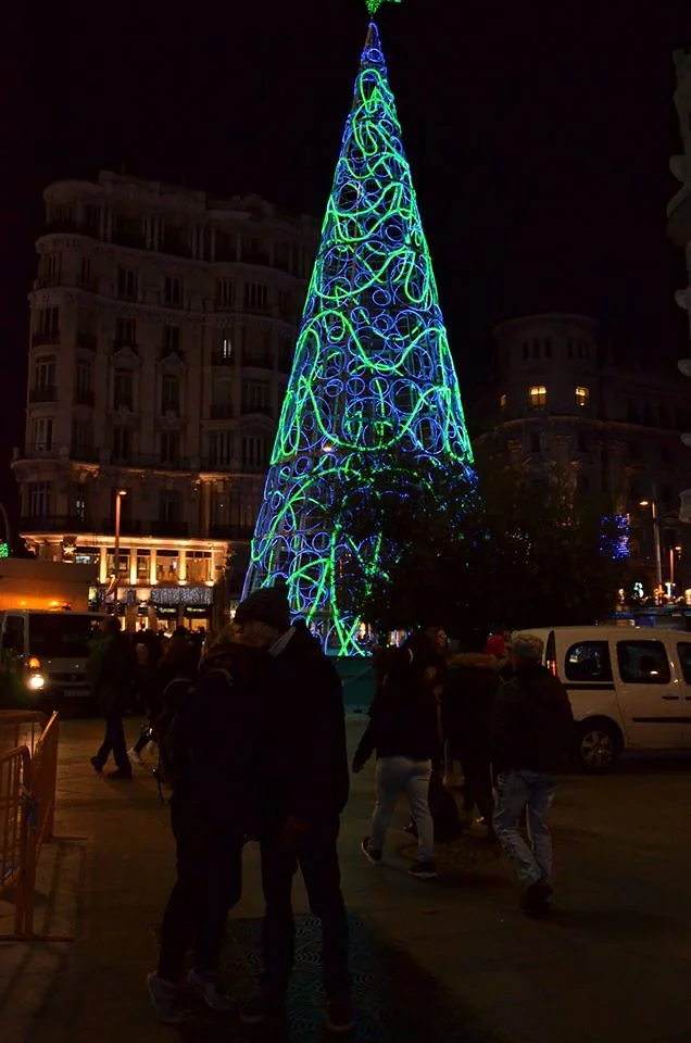 Madrid et ses illuminations de Noël — Madrid (Espagne)