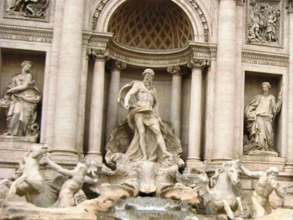 Fontana di Trevi — Fontaine de Trevi (Italie)