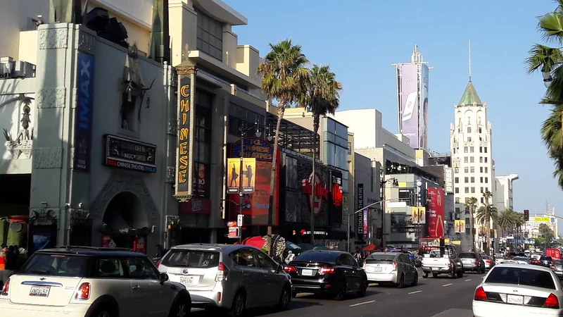 Hollywood boulevard — Hollywood Walk of Fame (Etats-Unis)