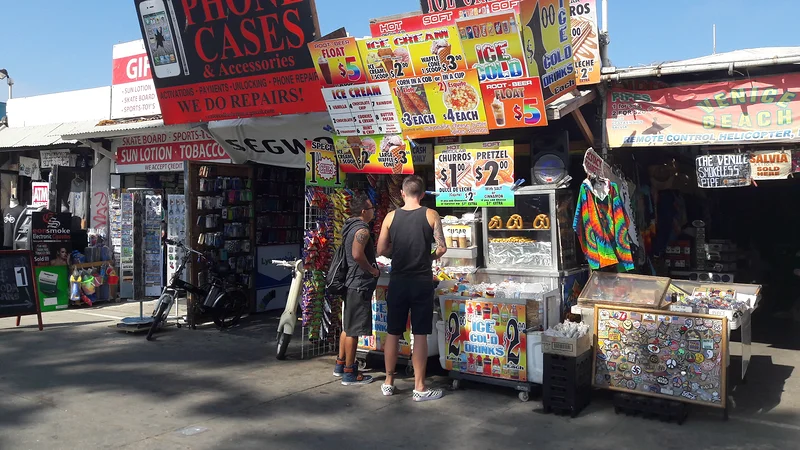 Venice commerces — Venice Beach (Etats-Unis)