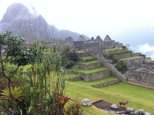 Le Machu Pichu sous la pluie, brumes d'un songe...