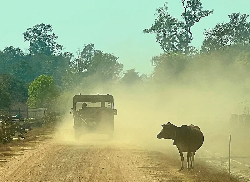 Dusty roads