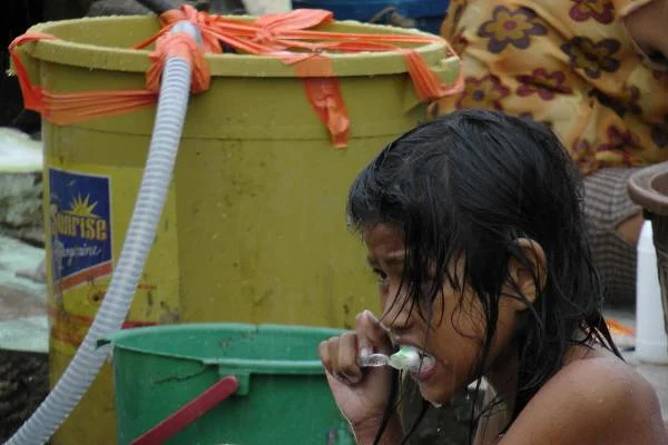 L'accès à l'eau potable contribue à l'hygiène (Philippines)