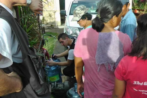 Distribution d'eau potable  Philippines  (Philippines)