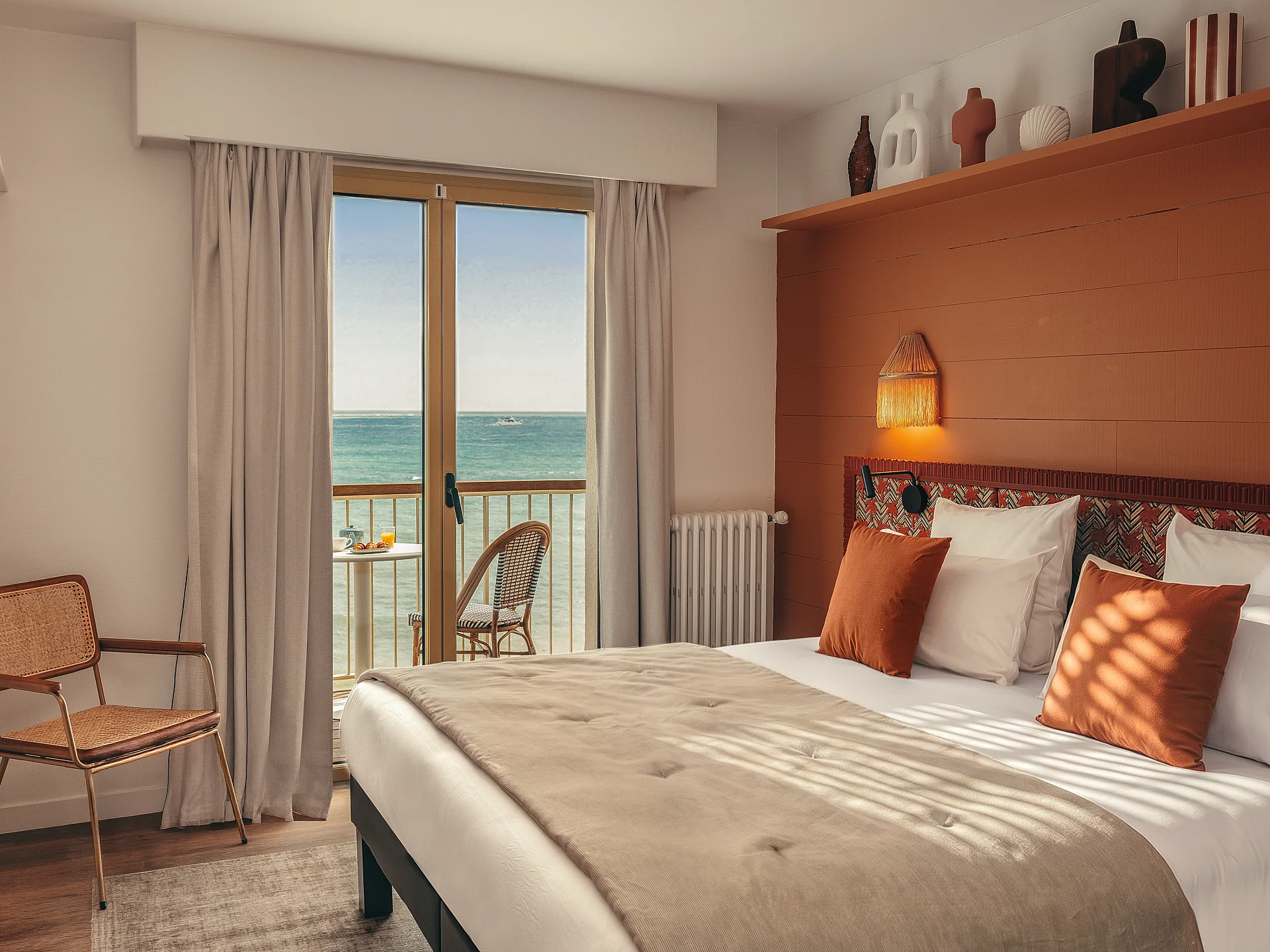 Chambre vue mer - Hôtel Les Brises à La Rochelle