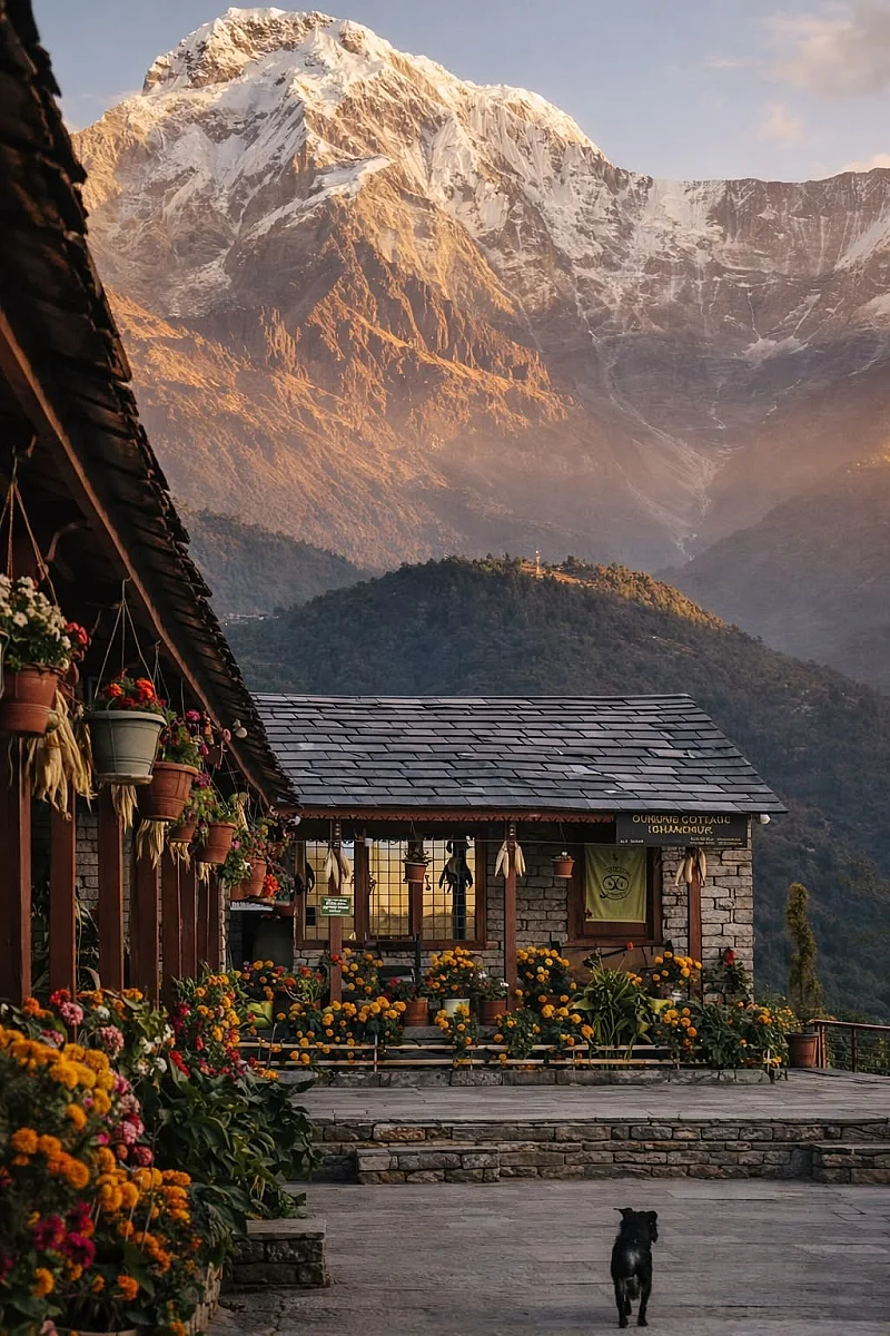 Ghandrunk valley nepal