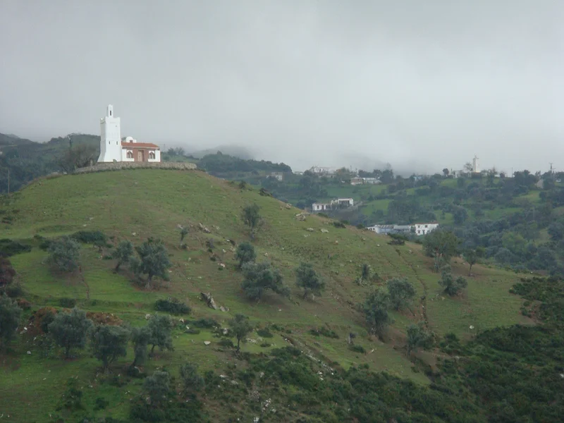 paysage autour de Chaouen — Chefchaouen (Maroc)