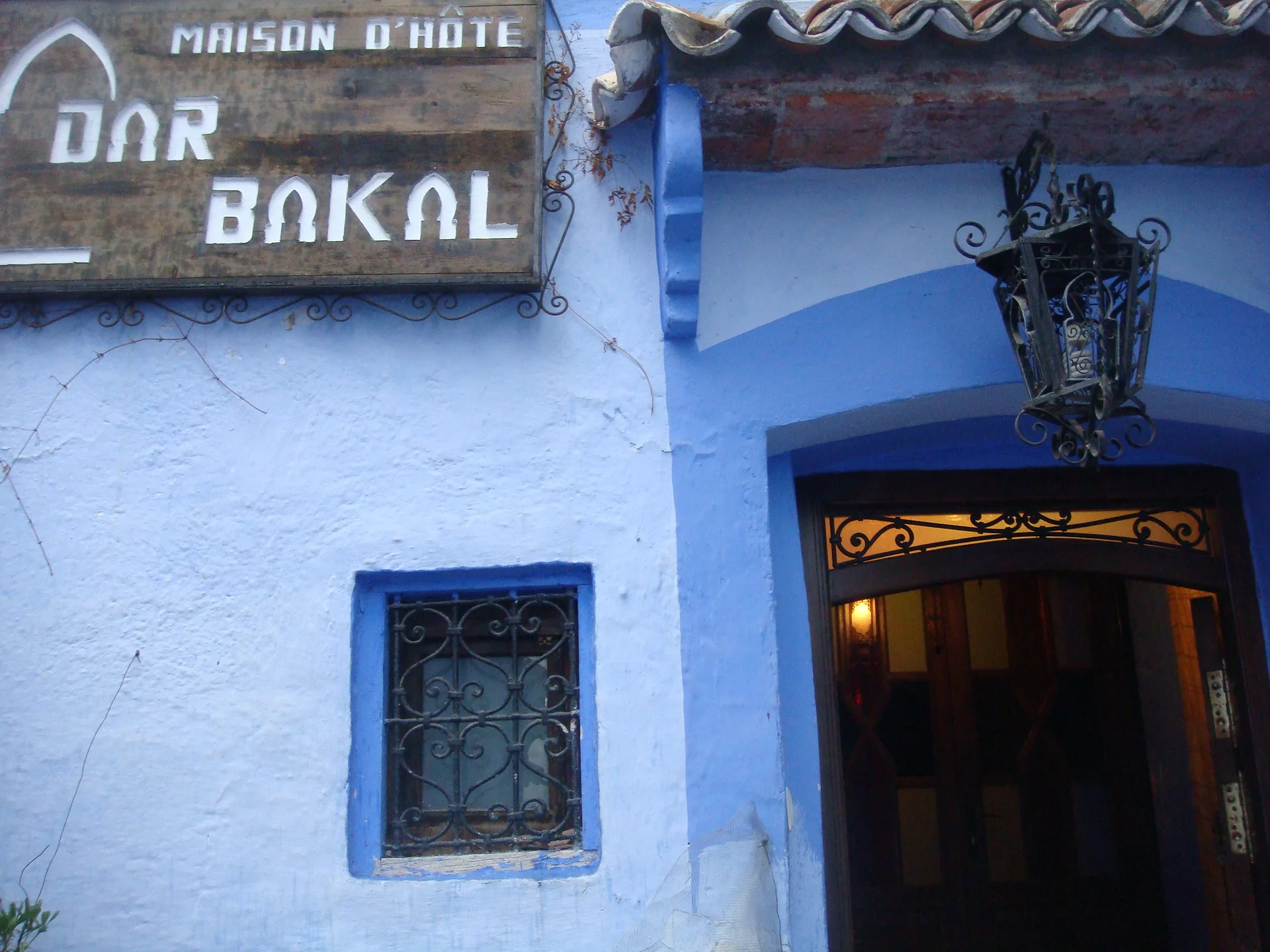 une maison d'Hôtes — Kasbah de Chefchaouen (Maroc)