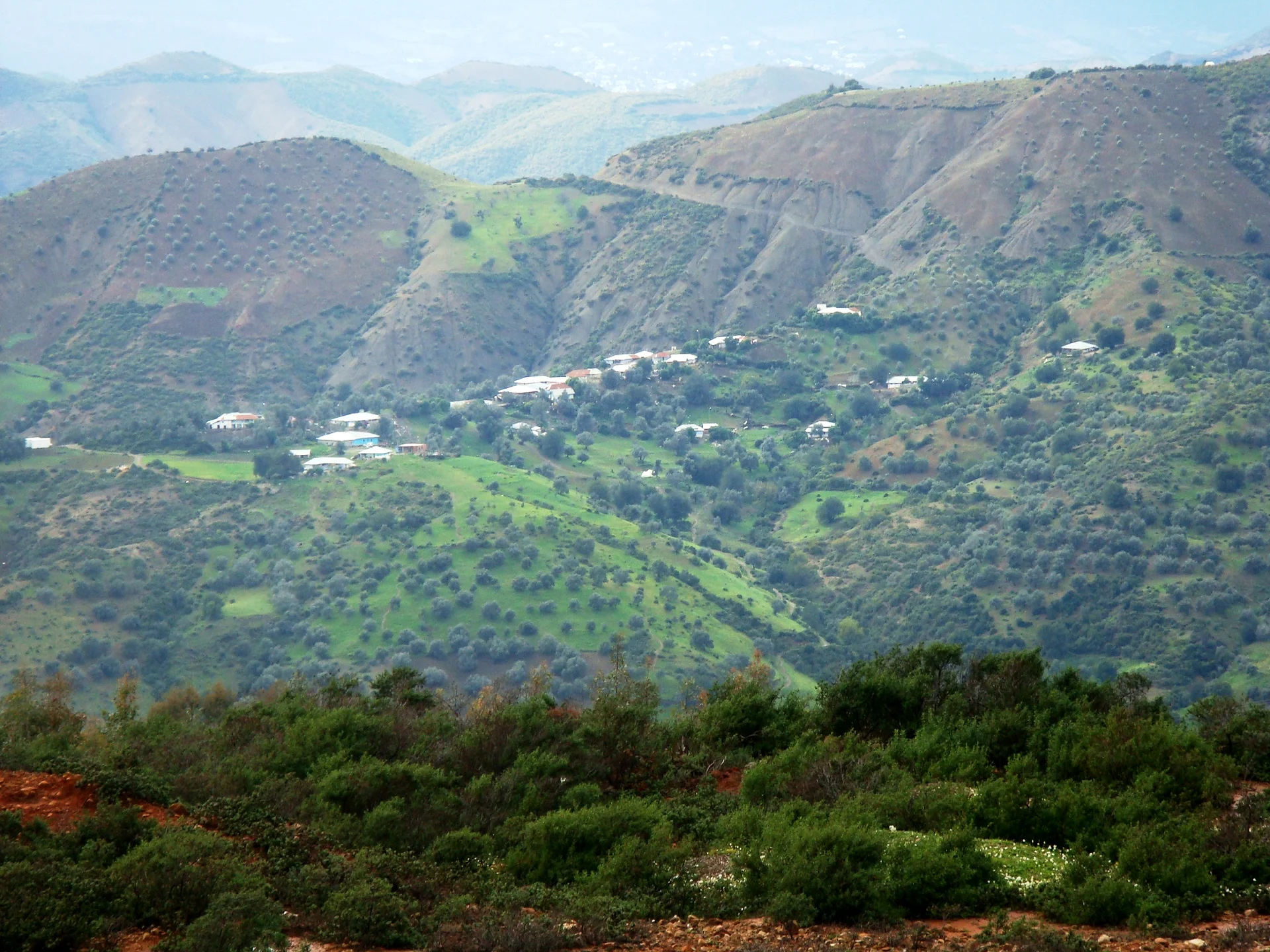 paysage autour de Chaouen — Chefchaouen (Maroc)