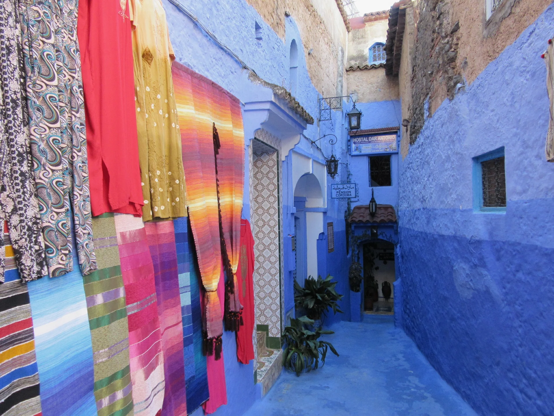 ruelle de la kasbah — Kasbah de Chefchaouen (Maroc)