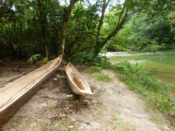 Au bord du fleuve Au bord du fleuve — Tena (Équateur)
