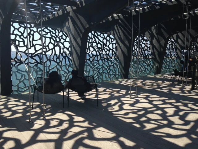 Cour intérieure du MuCEM — MuCEM de Marseille (France)