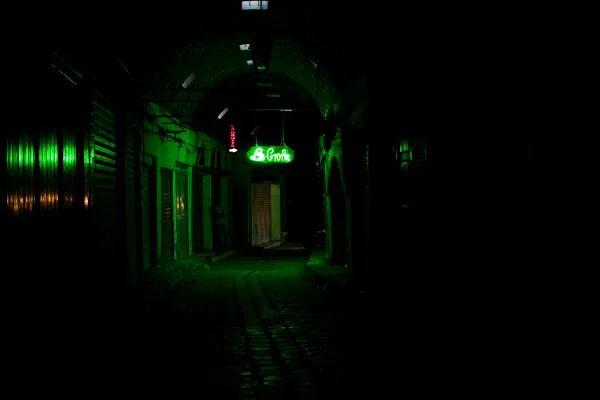 Ruelle de Sousse la nuit — Sousse (Tunisie)