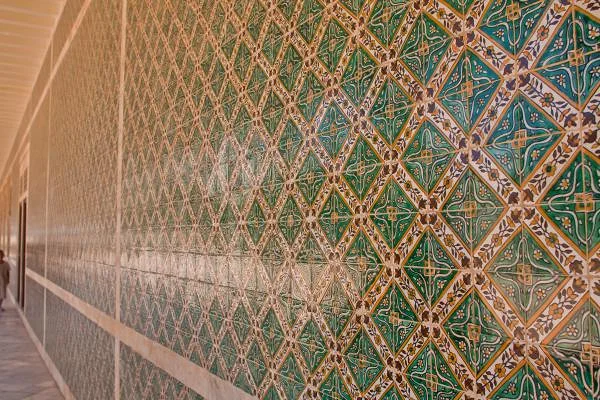 Mur en céramique — Monastir (Tunisie)