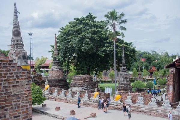 Ayutthaya — Temple Wat Yai Chai Mongkol (Thaïlande)