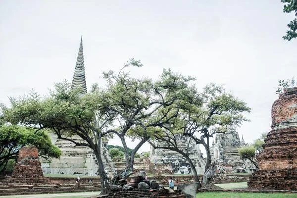Ayutthaya — Temple Wat Phra Si Sanphet (Thaïlande)