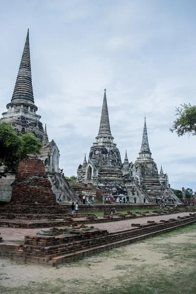 Ayutthaya — Temple Wat Phra Si Sanphet (Thaïlande)