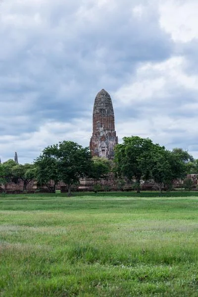 Ayutthaya — Temple Wat Phra Mahathat (Thaïlande)