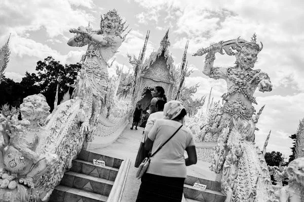 Démons — Temple Wat Rong Khun (Thaïlande)