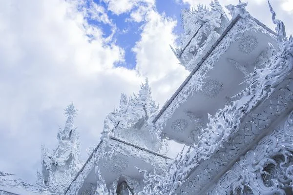 Temple Blanc — Temple Wat Rong Khun (Thaïlande)